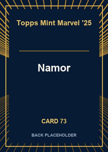 Namor back card image