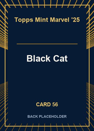 Black Cat back card image