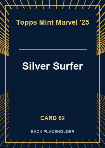 Silver Surfer back card image