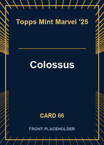 Colossus front card image