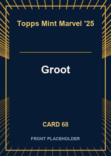 Groot front card image