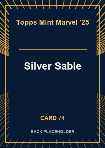 Silver Sable back card image