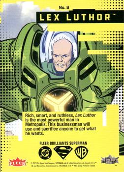 Lex Luthor back artwork