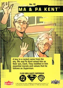 Ma & Pa Kent back artwork