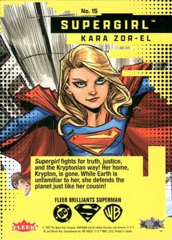 Supergirl back artwork