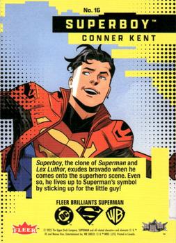 Superboy (Connor Kent) back artwork