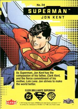 Superman back artwork