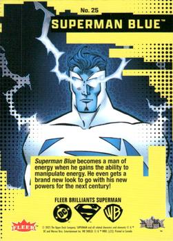 Superman Blue back artwork