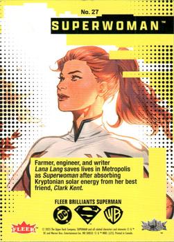 Superwoman back artwork