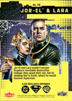 Jor-El and Lara back artwork