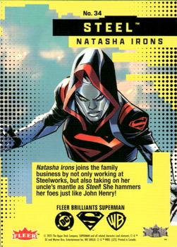 Steel (Natasha Irons) back artwork