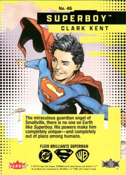 Superboy (Clark Kent) back card image