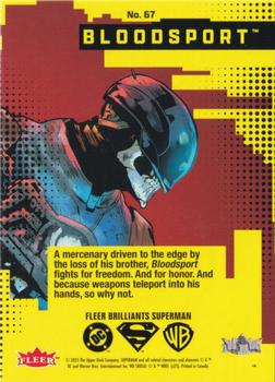 Bloodsport back card image