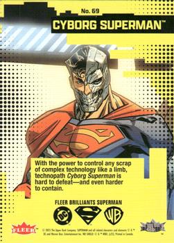 Cyborg Superman back card image