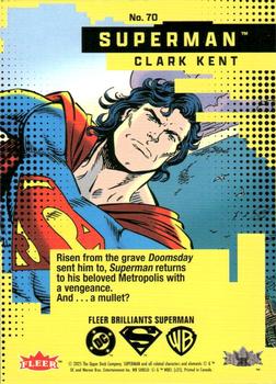 Superman back card image