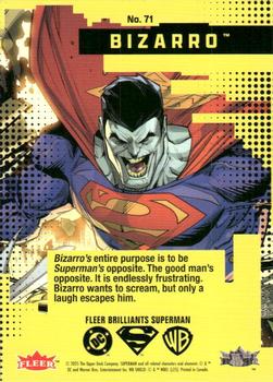 Bizarro back card image