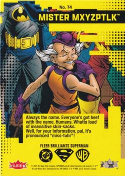 Mister Mxyzptlk back card image