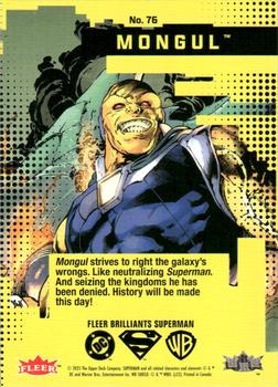 Mongul back card image