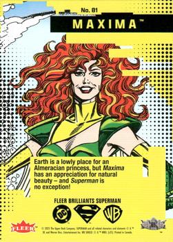 Maxima back card image