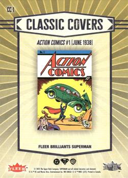Action Comics #1 back card image