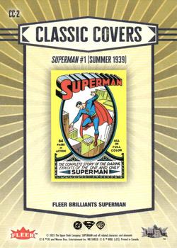 Superman #1 back card image