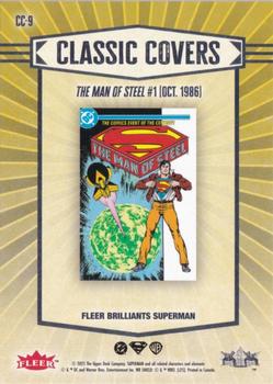 The Man of Steel #1 back card image
