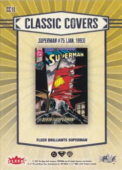 Superman #75 back card image