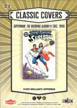 Superman: The Wedding Album back card image