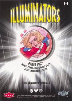 Power Girl back card image