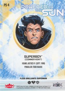 Superboy back card image