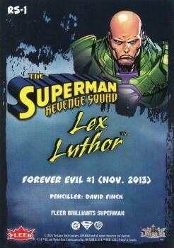 Lex Luthor back card image