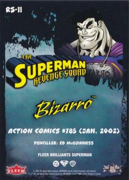 Bizarro back card image