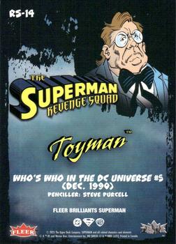 Toyman back card image