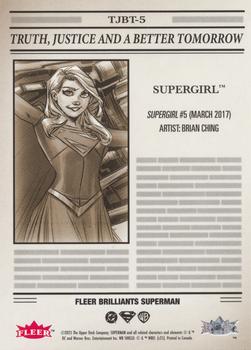 Supergirl back card image
