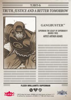 Gangbuster back card image