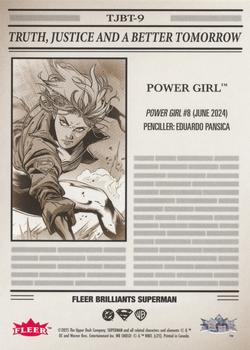 Power Girl back card image
