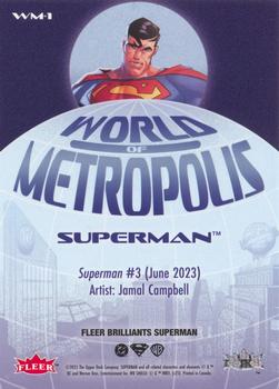 Superman back card image