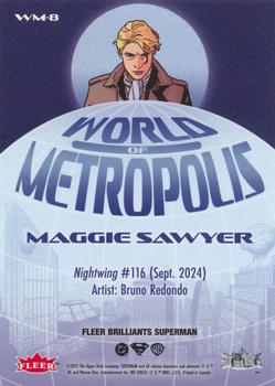 Maggie Sawyer back card image