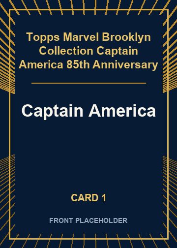 Captain America front artwork