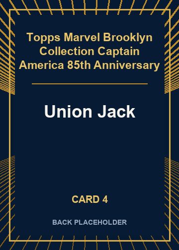 Union Jack back artwork