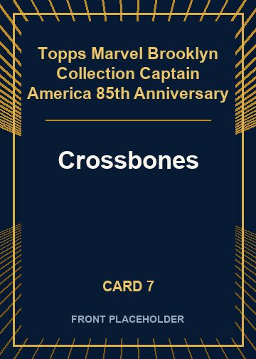 Crossbones front artwork