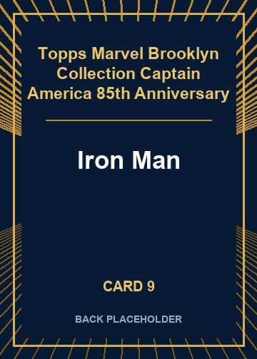 Iron Man back artwork