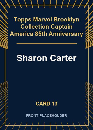 Sharon Carter front artwork