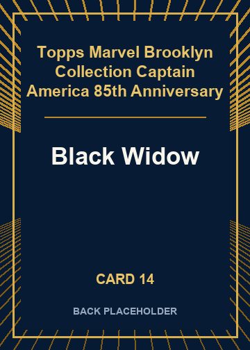 Black Widow back artwork