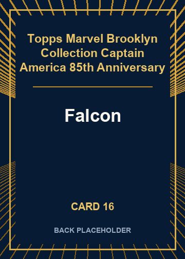 Falcon back artwork