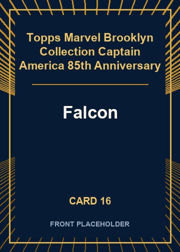 Falcon front artwork