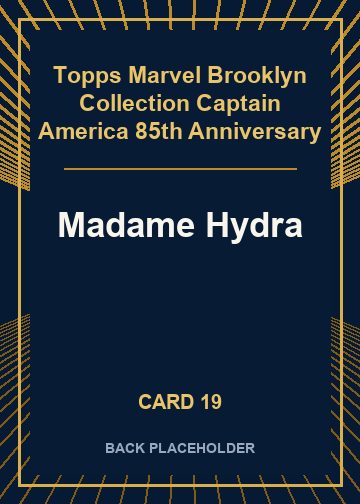 Madame Hydra back artwork