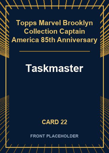 Taskmaster front artwork