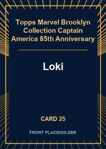 Loki front artwork