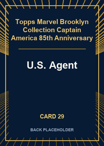 U.S. Agent back artwork